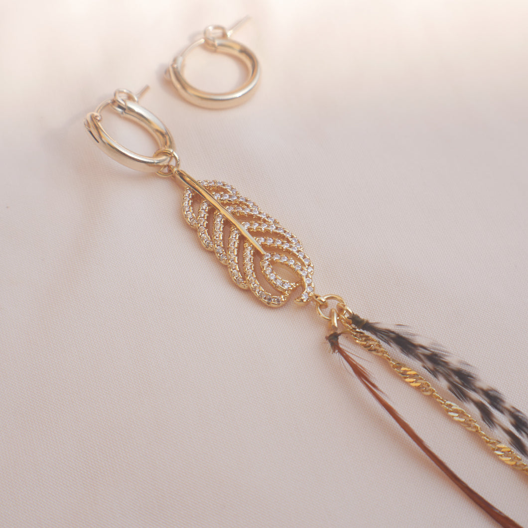 Feather Earrings 1122