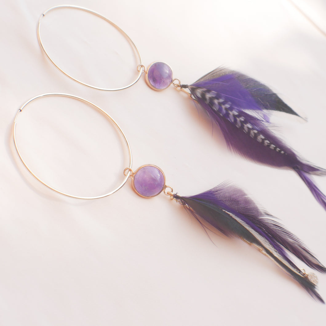 Feather Earrings 1123