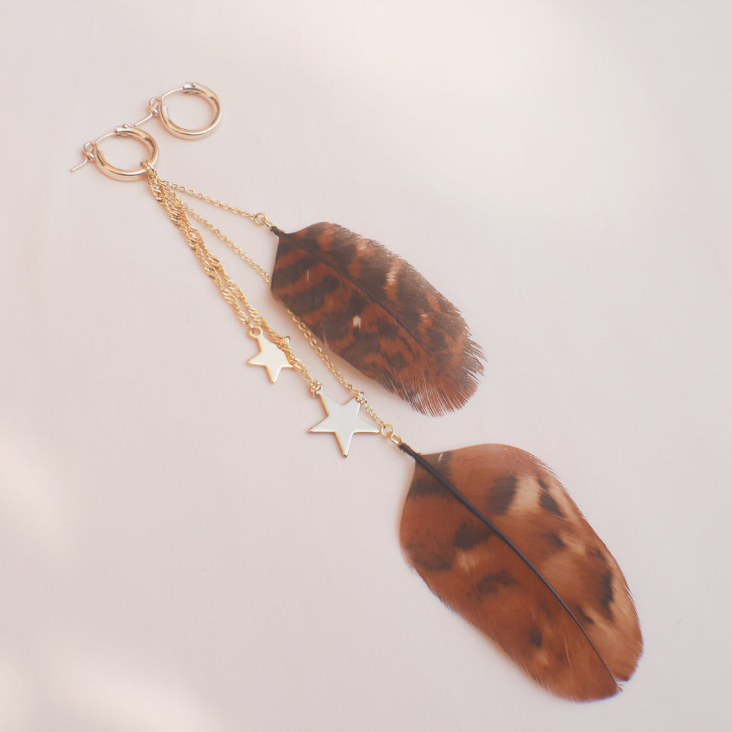 Feather Earrings 1124
